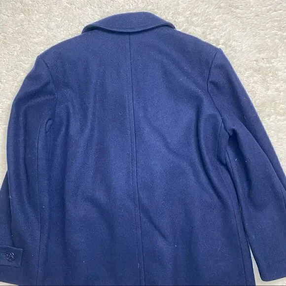 Pendleton Wool Pea Coat Navy size 10 - Picture 12 of 14